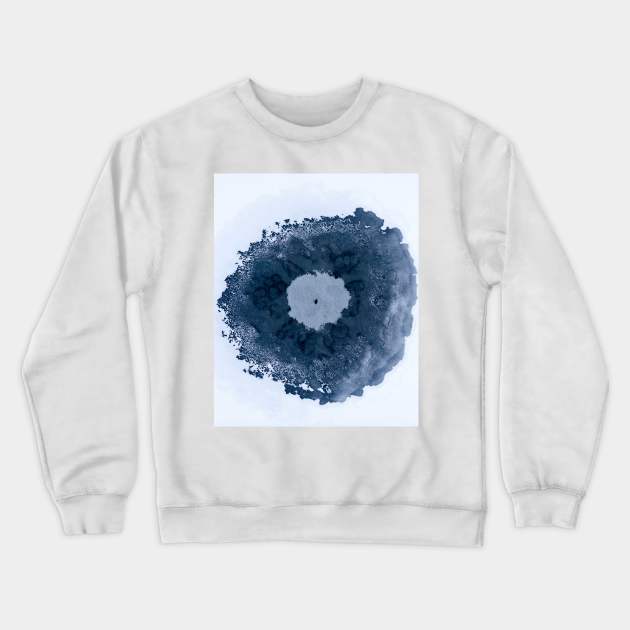 Ink Blot Crewneck Sweatshirt by NoMonkeyB